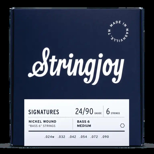 Stringjoy Signatures | Bass VI Balanced  24-90 Nickel Wound Guitar Strings