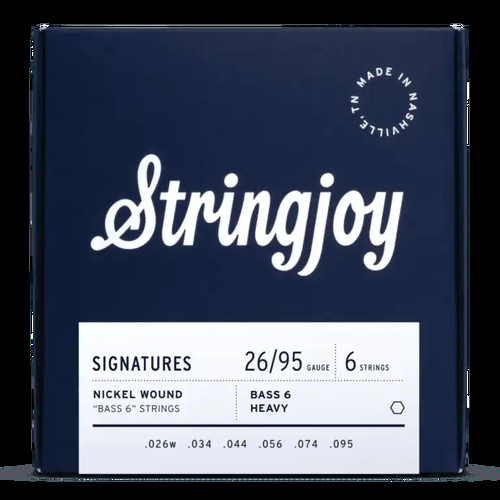 Stringjoy Signatures | Bass VI Balanced  26-95 Nickel Wound Guitar Strings