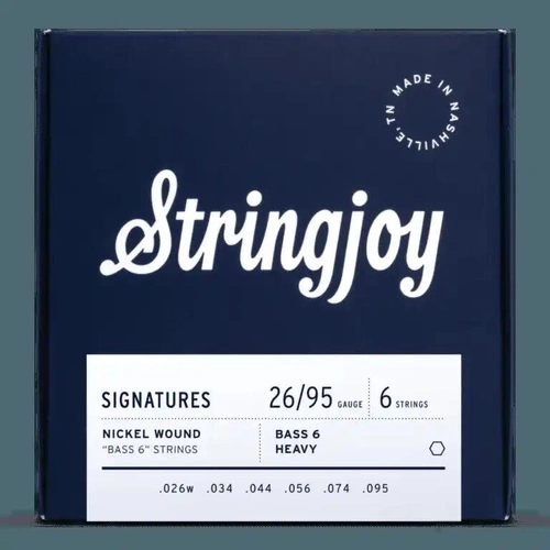 Stringjoy Signatures | Bass VI Balanced  26-95 Nickel Wound Guitar Strings