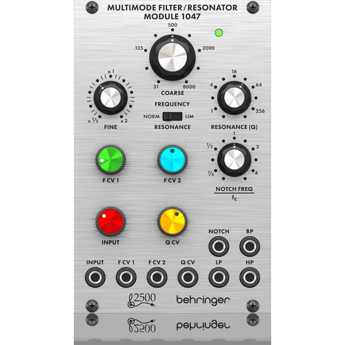 Behringer 1047 Multimode Filter/Resonator Eurorack Module