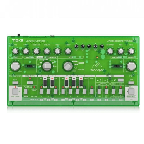 Behringer TD-3-LM Analog Bass Line Synthesizer - Lime