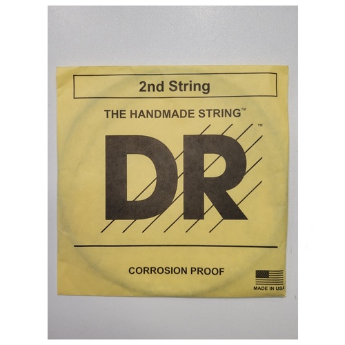 DR Strings Neon Blue Single string .065 2nd String 