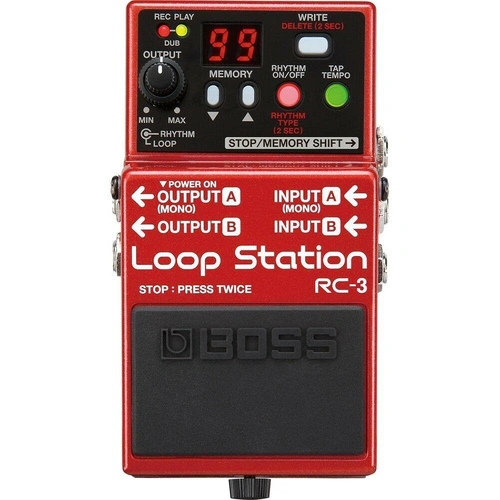 Boss RC-3 Loop Station Looper Guitar Effects Pedal ( Discontinue )