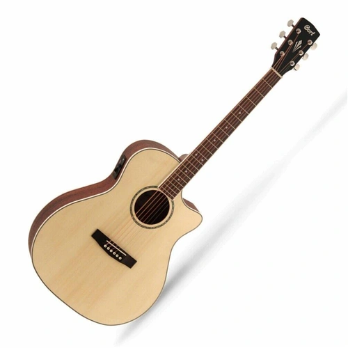 Cort GA-MEDX OP Grand Auditorium Acoustic / Electric Guitar Open Pore