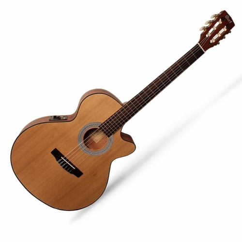 Cort C OP slim Classical Acoustic / Electric Guitar with Cutaway Open Pore