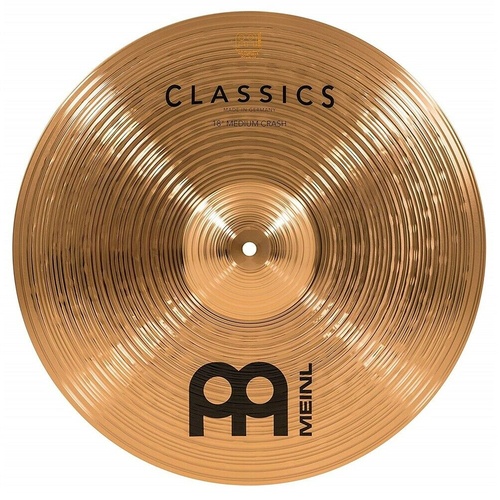 Meinl Cymbals 18" Medium Crash Cymbal - Classics Traditional - Made in Germany