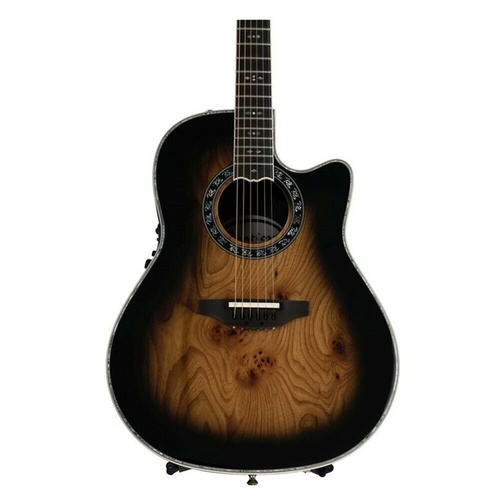 Ovation Legend Plus - Elm Burl Acoustic / Electric Guitar C2079AXP-EB with Case