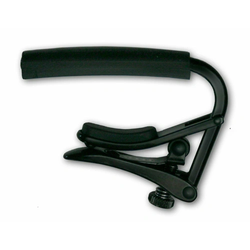 Shubb C3K Capo Noir 12-String Guitar Capo, Black Chrome