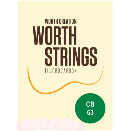 Worth Creation Baritone Ukuele Strings Clear FluroCarbon Set CB-63