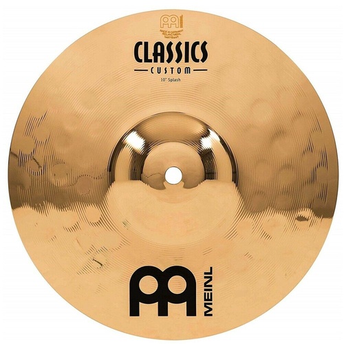 Meinl Cymbals CC10S-B 10" Splash Cymbal - Classics Custom Brilliant  Made Germay