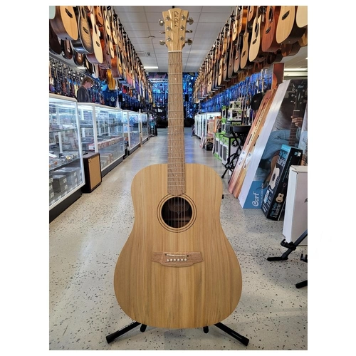 Cole Clark Fat Lady 1 Acoustic / Electric Guitar - Left Hand Bunya / Mahogany