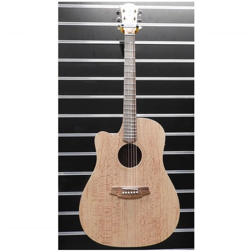 Cole Clark Fat Lady 1 - Southern Silky Oak Guitar - Left Hand