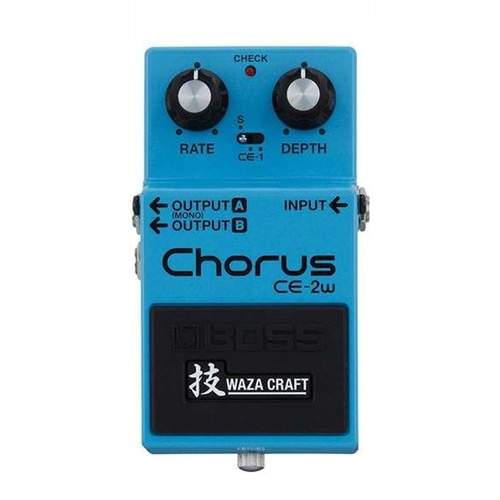 Boss CE-2W Waza Craft Chorus  Guitar Effect Pedal