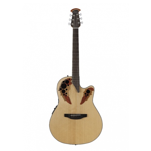 Ovation CE44-4 Celebrity Elite Acoustic / Electric Guitar - Mid Depth - Natural