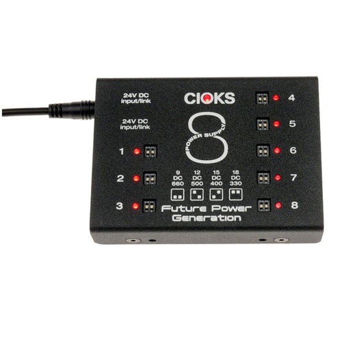 CIOKS C8e Extendable Power Supply with 8 Isolated Outlets