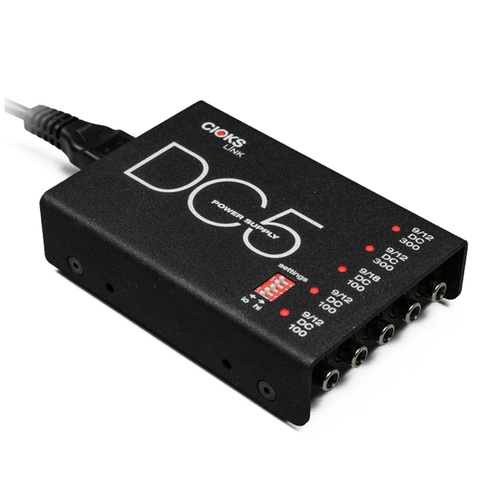 CIOKS DC5 Link Guitar Pedal Power Supply Isolated outs 9v, 12v & 18v