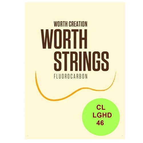 Worth Ukulele Strings Clear FluoroCarbon  CL-LGHD Hard Low G  Soprano / Concert