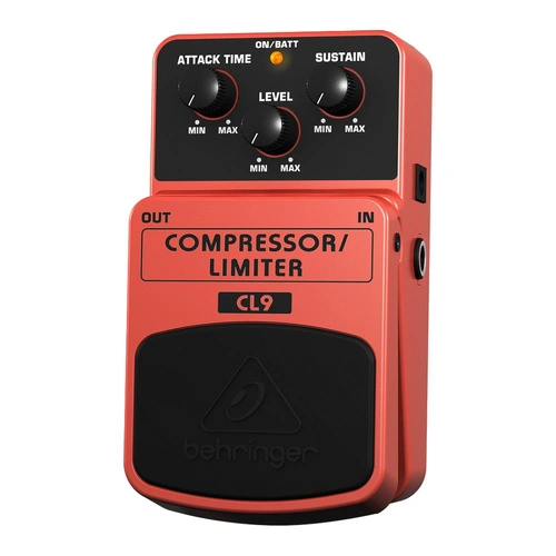 The Behringer Powerful Percussive Sound CL9 Compressor/Limiter Effects Pedal