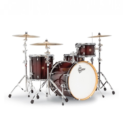 Gretsch Catalina Maple 4pc Drum Set - Satin Deep Cherry Burst