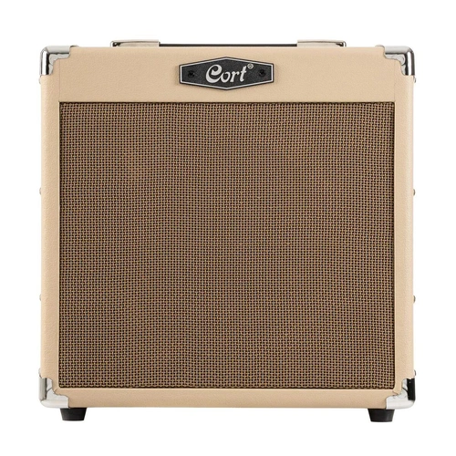 Cort CM15R DB 15W Amp White Sand with 3 Band EQ and reverb