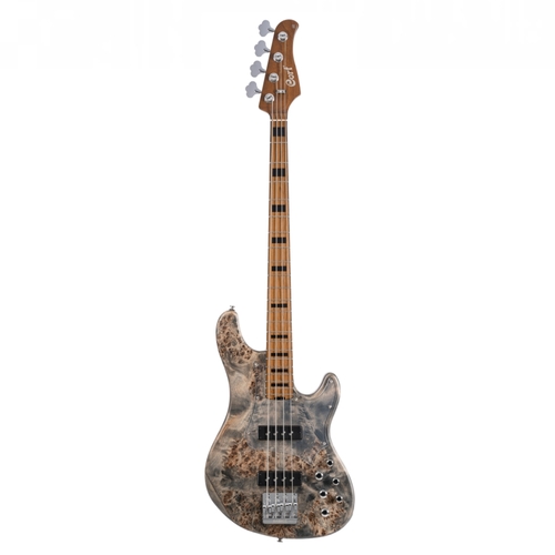Cort GB Modern 4 string Electric Bass Guitar  Charcoal Gray with Case