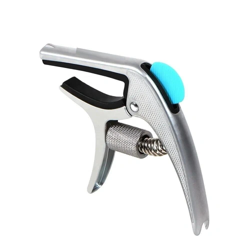 BBT Trigger  Capo For Acoustic / Electric Guitar  - Tension adjustable - Silver