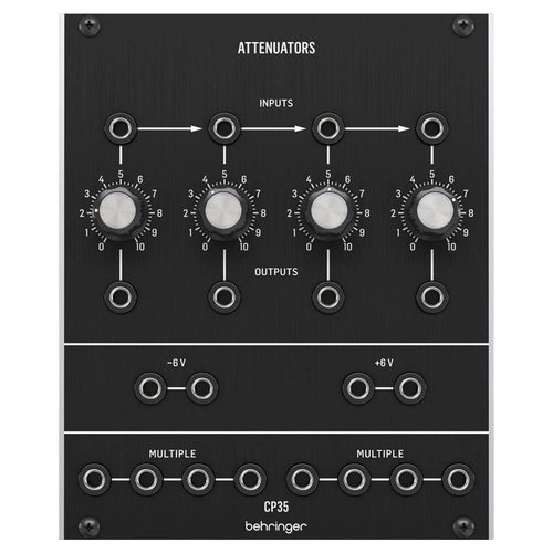 The Behringer Legendary Analog CP35 Attenuators And Multiple Module For Eurorack
