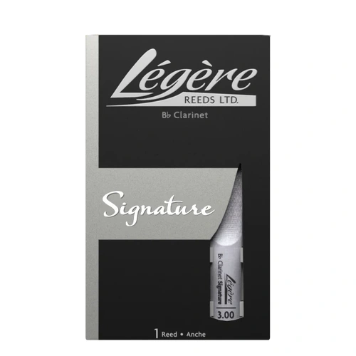 Legere Reeds Signature Series Bb Clarinet Reed Strength 3 , L201206