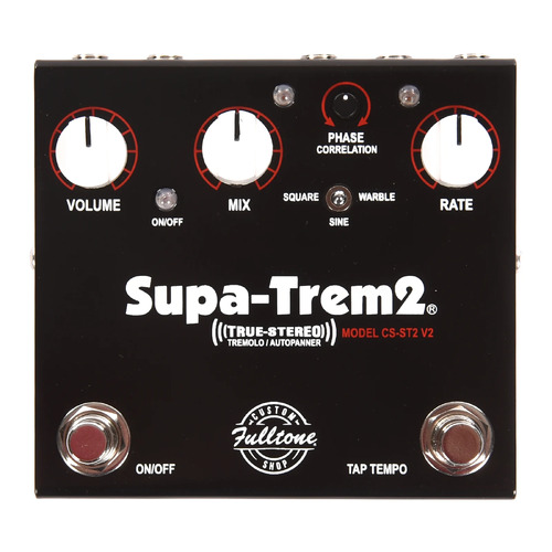 FULLTONE CUSTOM SHOP SUPA-TREM2 V2 Guitar Effects Pedal