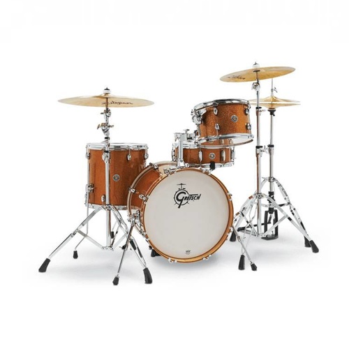 GRETSCH CATALINA CLUB 4-Piece Shell Fusion DRrum KIT  BRONZE SPARKLE