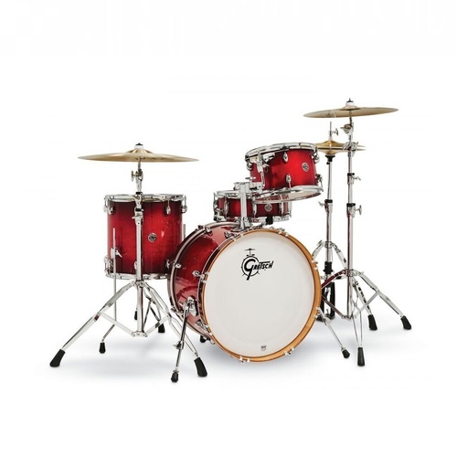 GRETSCH CATALINA CLUB 4-Piece Shell Drum KIT Gloss Crimson Burst