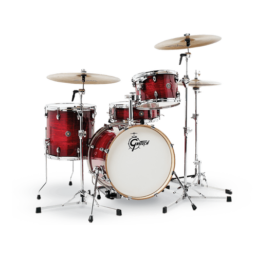 Gretsch Drums Catalina Club Jazz 4-piece Shell Pack with Snare Drum - Crimson Burst