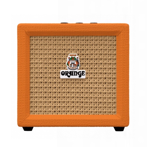 Orange Crush Mini 3-watt Micro Amp - Orange 3W, 1-channel, Solid-state