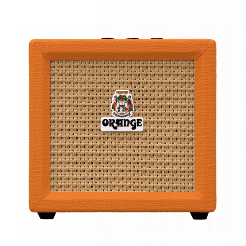 Orange Crush Mini 3-watt Micro Amp - Orange 3W, 1-channel, Solid-state
