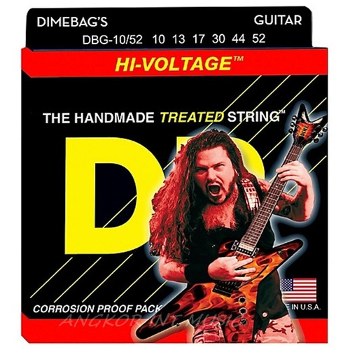 DR Strings Dimebag Darrell DBG-10/52 Medium-Heavy Hi-Voltage Electric Guitar 