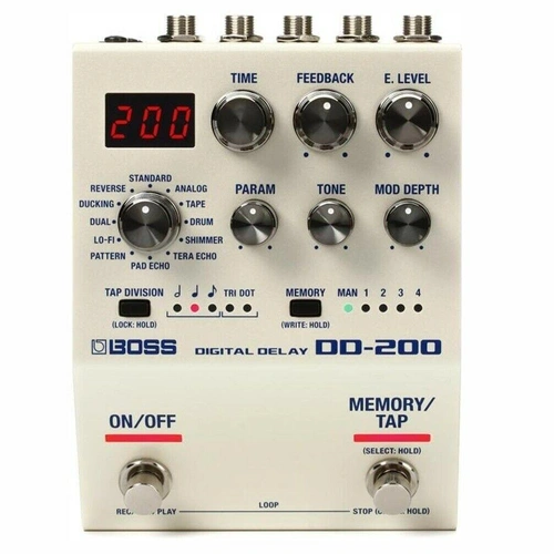 Boss DD-200 Digital Delay Guitar Effects Pedal