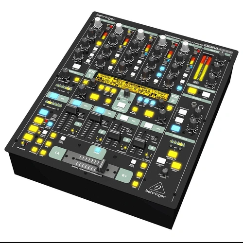 The Behringer Ultimate 5-Channel DDM4000 Digital Pro DJ Mixer With Sampler
