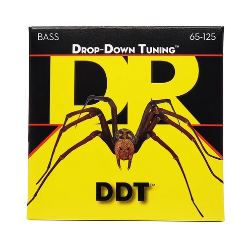 DR DDT DDT-65 Drop Down Tuning Bass Guitar Strings: Super Heavy 65-125