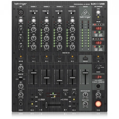 Behringer Pro Mixer DJX900USB 4-channel DJ Mixer