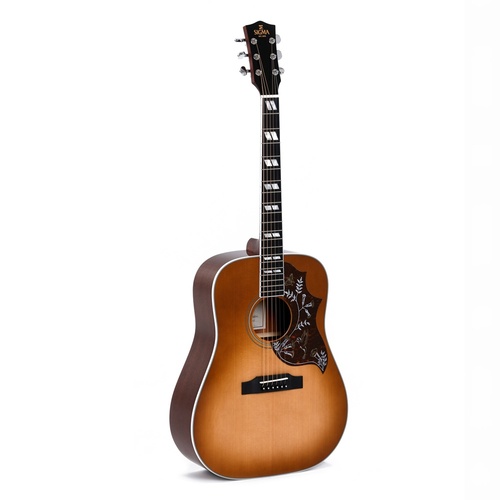Sigma Hummingbird Dreadnaught Acoustic / Electric Guitar w/ Fishman Sonitone