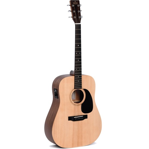 Sigma DME Acoustic / Electric Guitar w/ Solid Sitka Spruce Top & Pickup