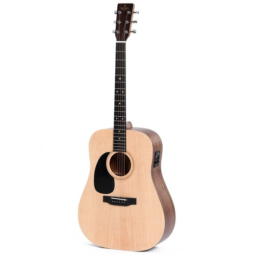 Sigma DMEL Left-Hand Acoustic / Electric  Guitar w/ Solid Spruce Top