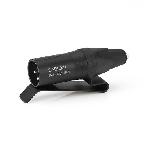 DPA ADAPTER: MICRODOT TO 3-PIN XLR WITH BELT CLIP