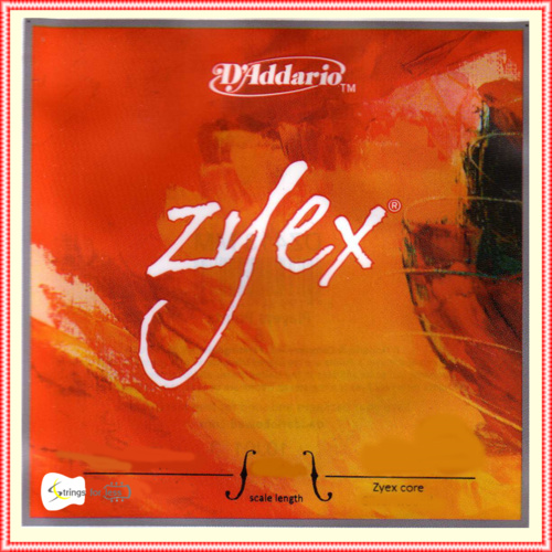  D'Addario DZ310 Zyex Series Violin Strings Set  1/16 Size Medium Tension