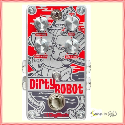 DigiTech Dirty Robot Stereo Mini Synth Guitar Effects Pedal