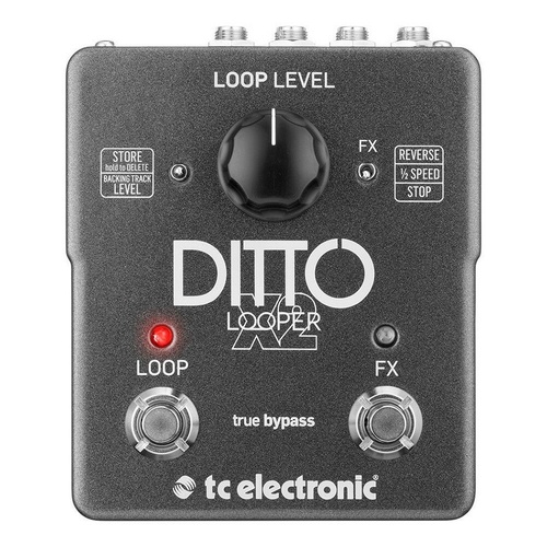 TC Electronic Ditto X2 Looper Guitar Effects Pedal