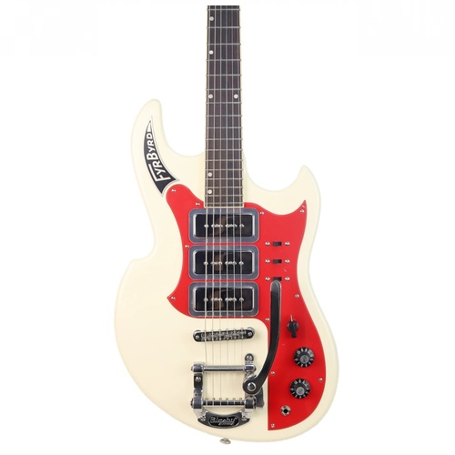 Eastwood "Sharkbite" Fyrbyrd Electric Guitar - Vintage White