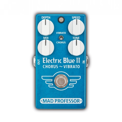 Mad Professor ELECTRIC BLUE II - CHORUS VIBRATO Guitar Effects Pedal