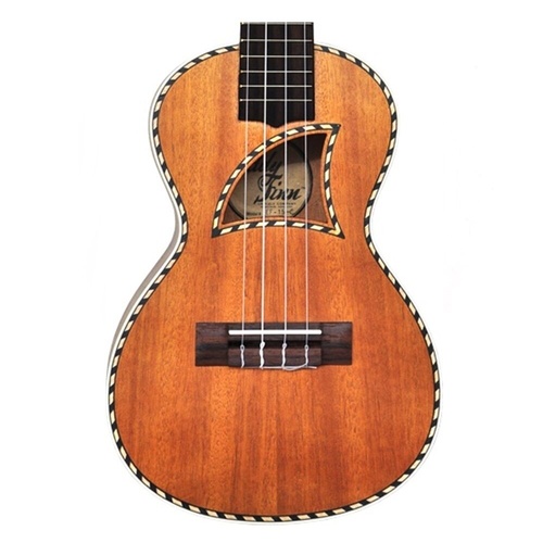 Eddy Finn EF-15-T Solid Mahogany Tenor Ukulele Fishbone Binding EF-15T