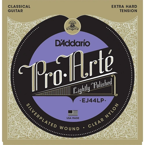 D'Addario EJ44LP Pro-Arte Composite Classical Guitar Strings, Extra-Hard Tension